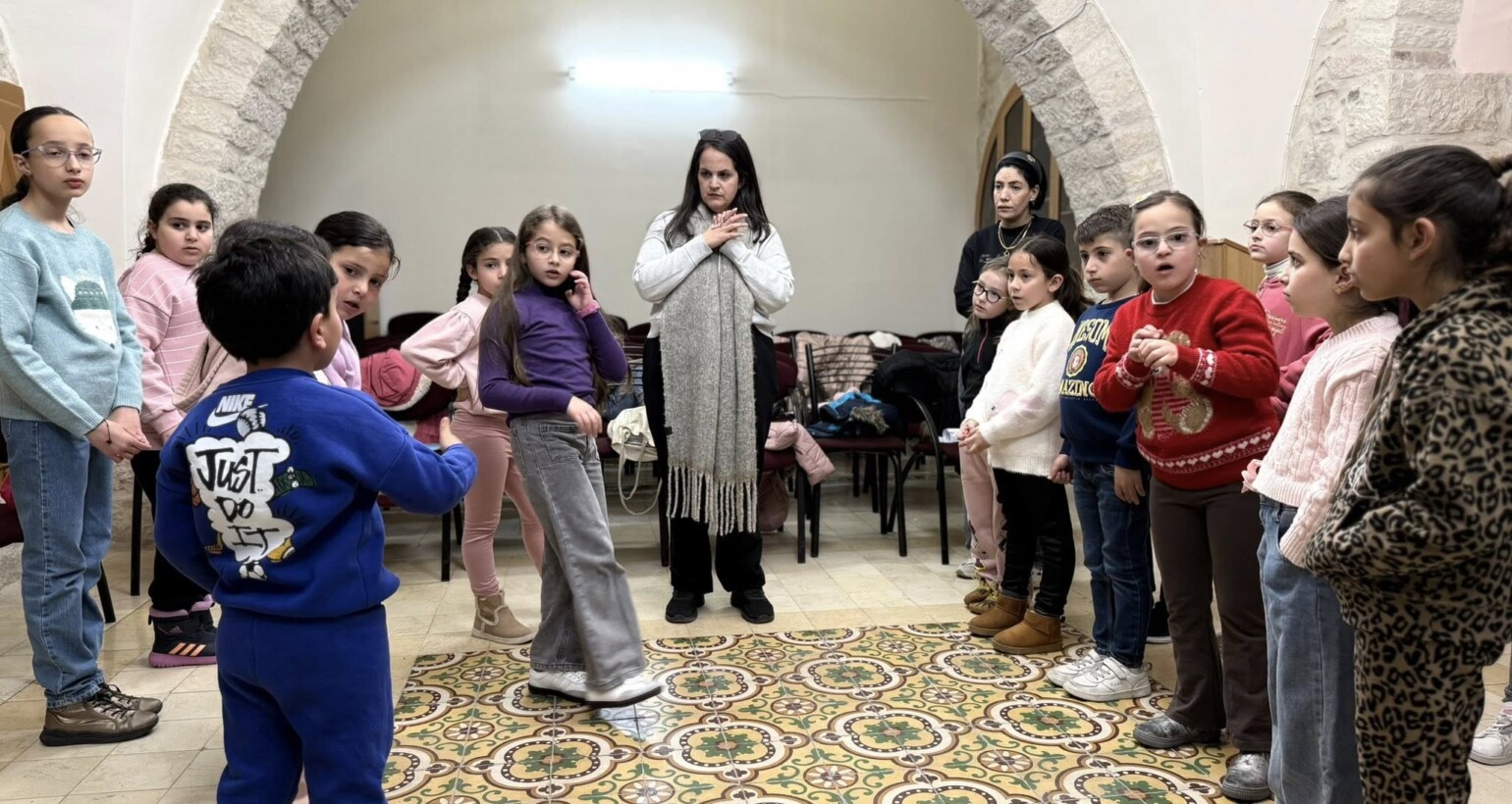 طلاب اكاديمية بيت لحم للموسيقى